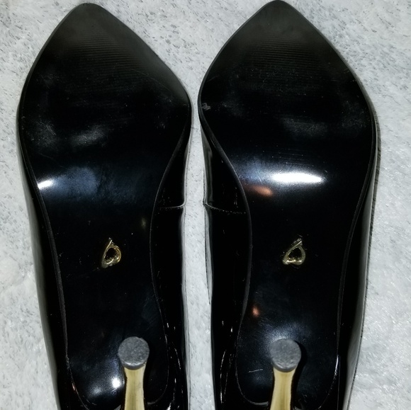 Thalia Sodi Black and Gold heels - Picture 4 of 5